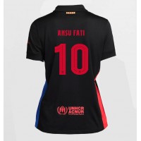 Fotballdrakt Dame Barcelona Ansu Fati #10 Bortedrakt 2024-25 Kortermet